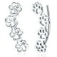 thumbnail image 1 of Aros en Plata 925 de Huellitas Perrito, 1 of 2