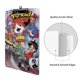 thumbnail image 3 of Yokai Watch Portapapeles de acrílico A4, tamaño carta estándar, carpeta con clip 31.8x 21.5CM para estudiantes, profesores y oficina, 3 of 6