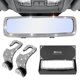 thumbnail image 1 of Espejo retrovisor DRAMLOR 27 cm plateado con 2 ganchos, 1 of 7