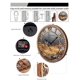 thumbnail image 2 of Reloj de Pared WANGIRO 30 cm Ciervo Rústico con Acabado de Cobre Antiguo, 2 of 6