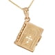 thumbnail image 1 of Collar De La Biblia Para Hombres Y Mujeres Góticos De Cadena Larga Collares Accesorios De Disfraz Dorado, 1 of 3