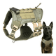 thumbnail image 1 of Arnés táctico ajustable correa para perros medianos y grande, 1 of 3