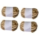 thumbnail image 5 of 4 Piezas De Hilo De Camiseta Metálico, Hilo De Tela Para Proyectos De Manualidades, Cestas Y Bolsos De Bricolaje, Dorado, 5 of 5
