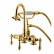 thumbnail image 2 of Grifo para Bañera Kingston Brass CC13T2 Latón Pulido con Ducha Manual, 2 of 3