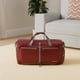 thumbnail image 2 of Bolsa de viaje Gonex de 100 litros con compartimento para zapatos, repelente al agua, color rojo, 2 of 9