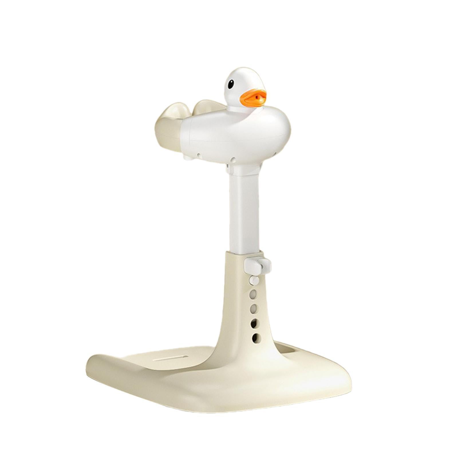 Magideal - Soporte De Ducha Para Bebé, Soporte De Bañera De Pie, Antideslizante, Suave, Ergonómico, Estable, Mesa De Baño Para Bebé Recién Nacido Beige