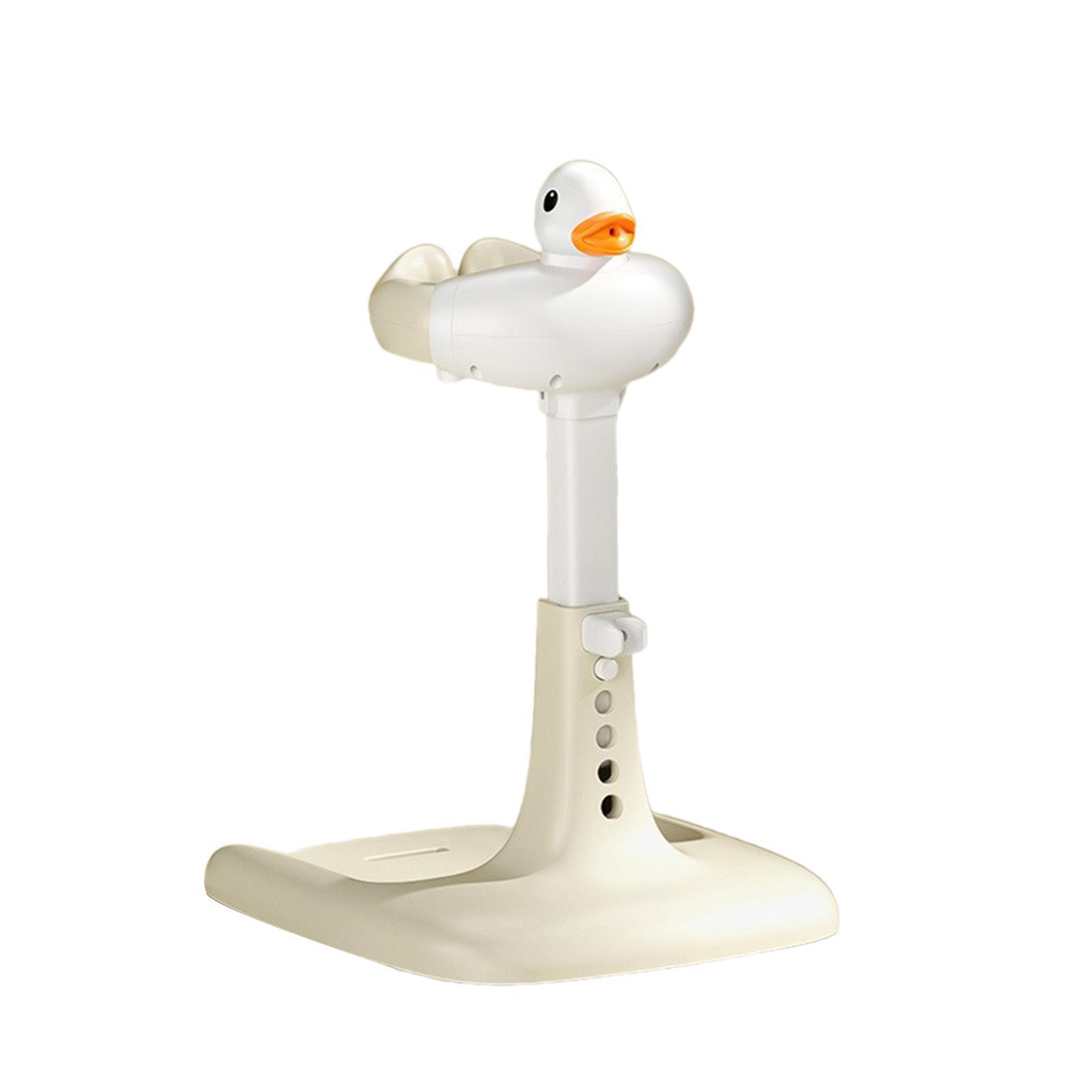 Magideal - Soporte De Ducha Para Bebé, Soporte De Bañera De Pie, Antideslizante, Suave, Ergonómico, Estable, Mesa De Baño Para Bebé Recién Nacido Beige