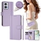 thumbnail image 2 of Funda Tipo Libro para Motorola Moto G85 5G, Tapa con Imán, Morado Claro, 2 of 6