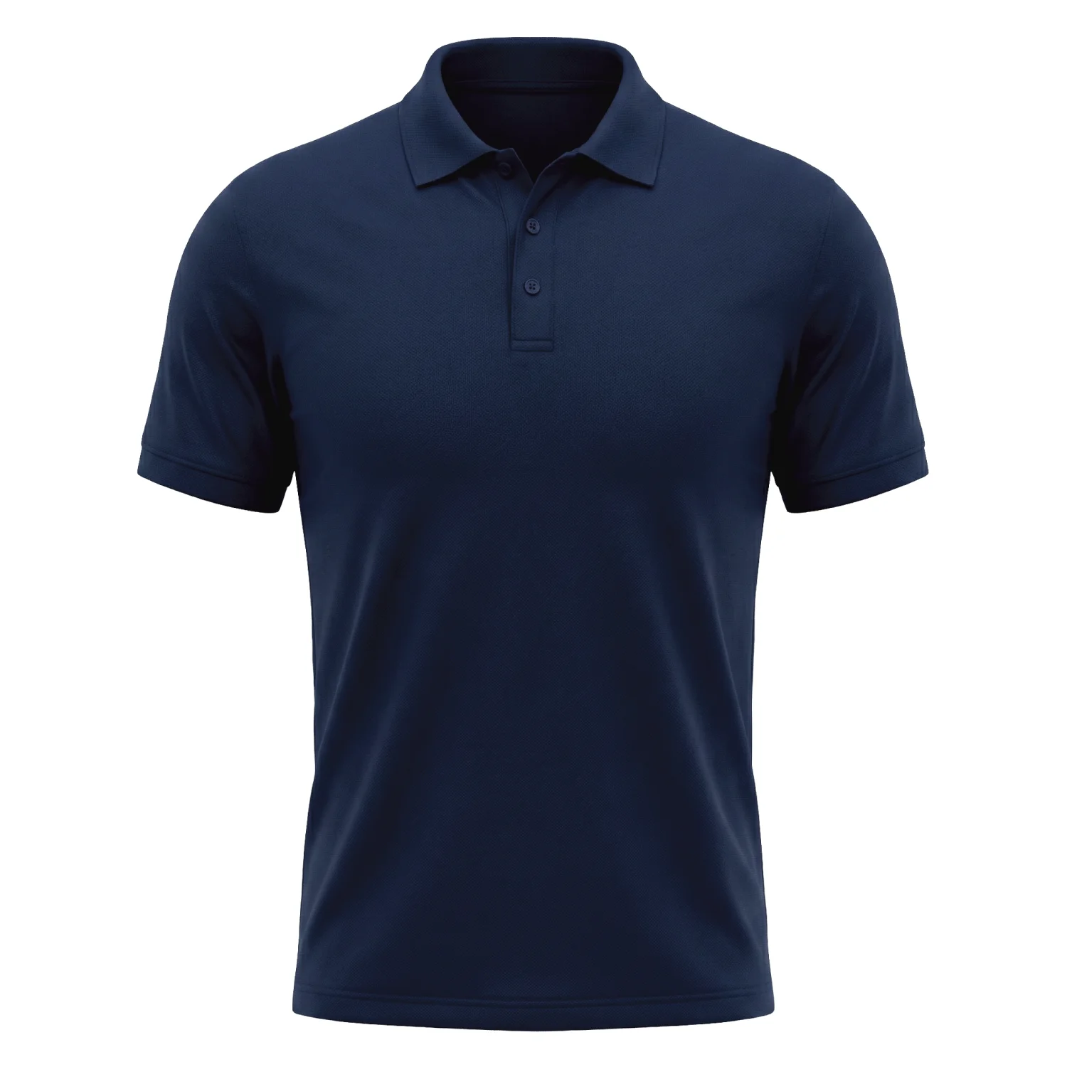 Andesland - Polera 100% Algodón Manga Corta Con Cuello Vulpes Hombre