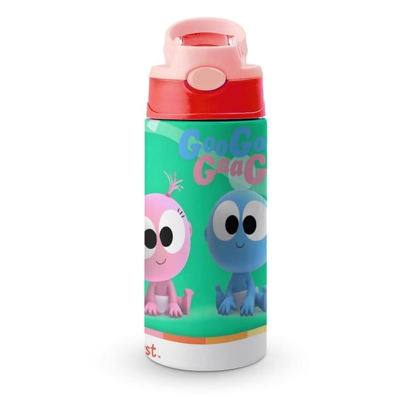 Botella de Agua Infantil GooGoo Y GaaGaa Rosa 12 oz