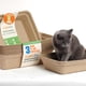 thumbnail image 1 of Caja de arena desechable CallieCo, paquete de 8, resistente a fugas, 1 of 7