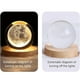 thumbnail image 3 of Bola De Cristal 3d, Esfera De Vidrio Con Base De Madera, Decoración De Fantasía, Lámparas De Esfera De Planetas Para Cumpleaños, Navidad, Astronomía (sistema Solar), 3 of 4