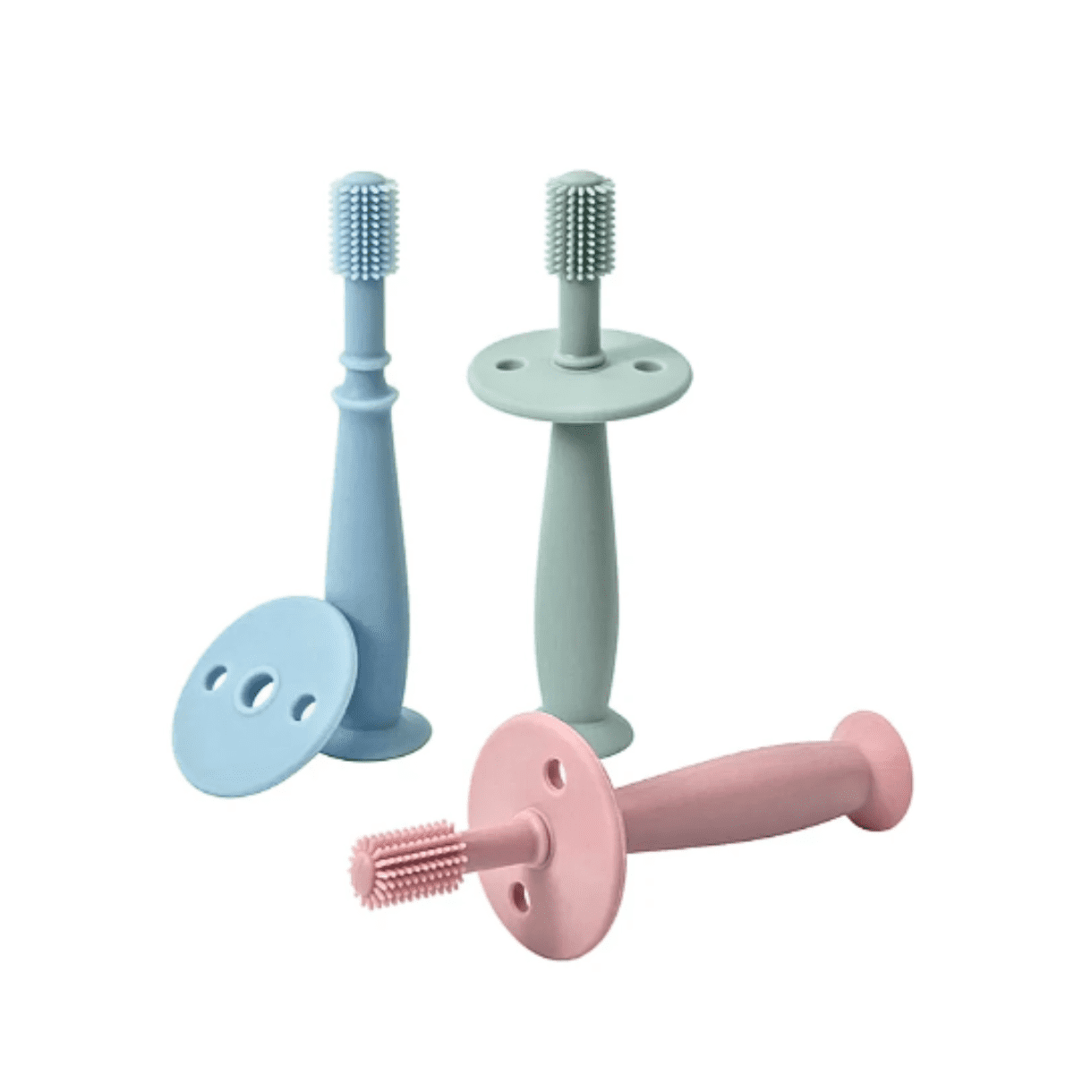 Genérico - Cepillo De Dientes Suave De Silicona Bebes