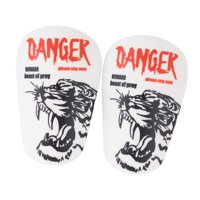 Ioensy - 2 Piezas Mini Espinilleras De Fútbol Espinilleras Protección De Piernas Para Deportes Al Aire Libre Xs