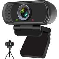 Xpcam - Webcam Hd 1080P Con Obturador De Privacidad Y Trípode, Cámara Web Profesional Con Micrófono Para Pc Mac Laptop Videoconferencia