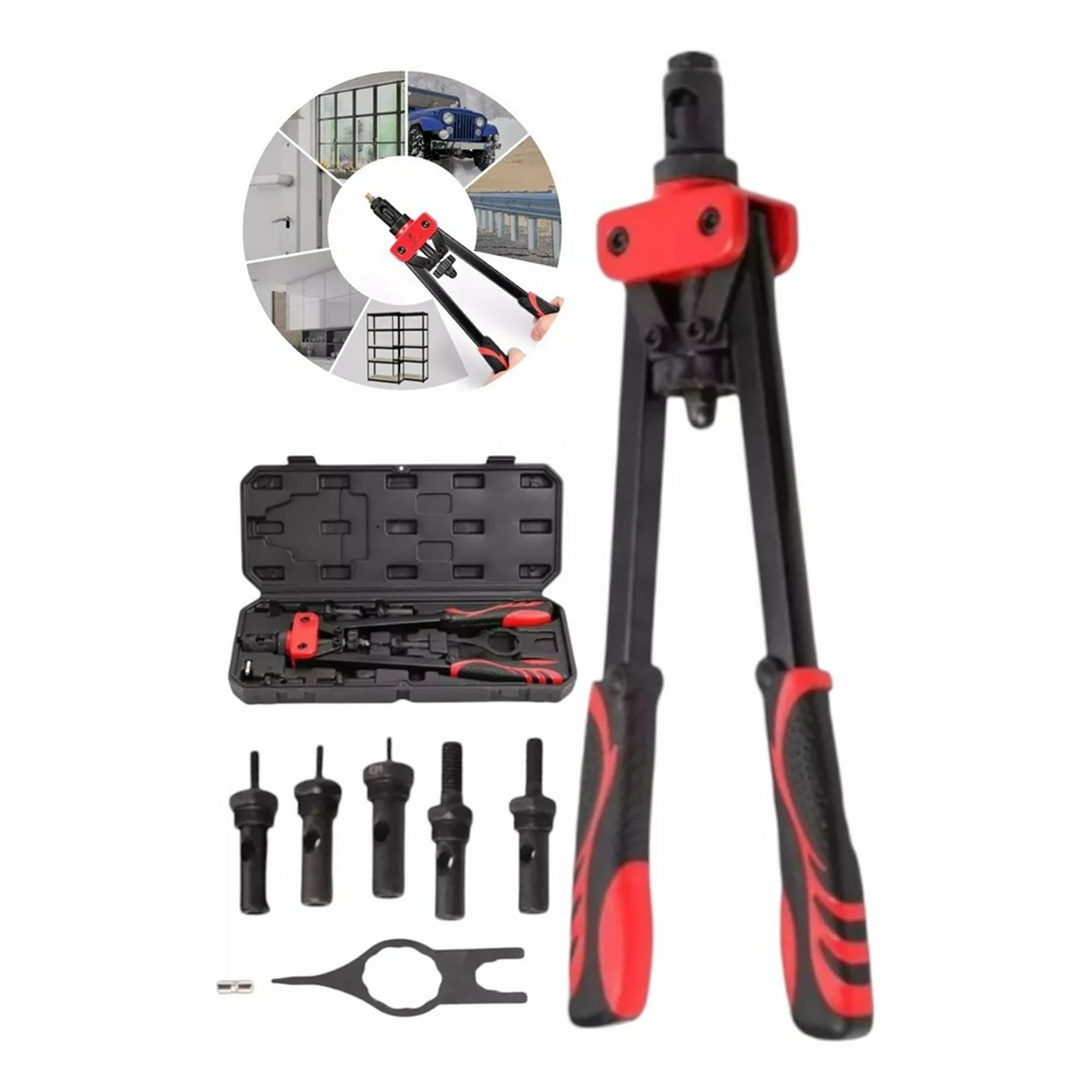 Genérico - Remachadora Tuercas Remachadora M3/m10 Remache Manual Tuerca