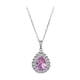 thumbnail image 2 of Collar Con Colgante De Gota De Agua Para Mujer, Para Fiesta, Aniversario, Vacaciones, Color Rosa, 2 of 3