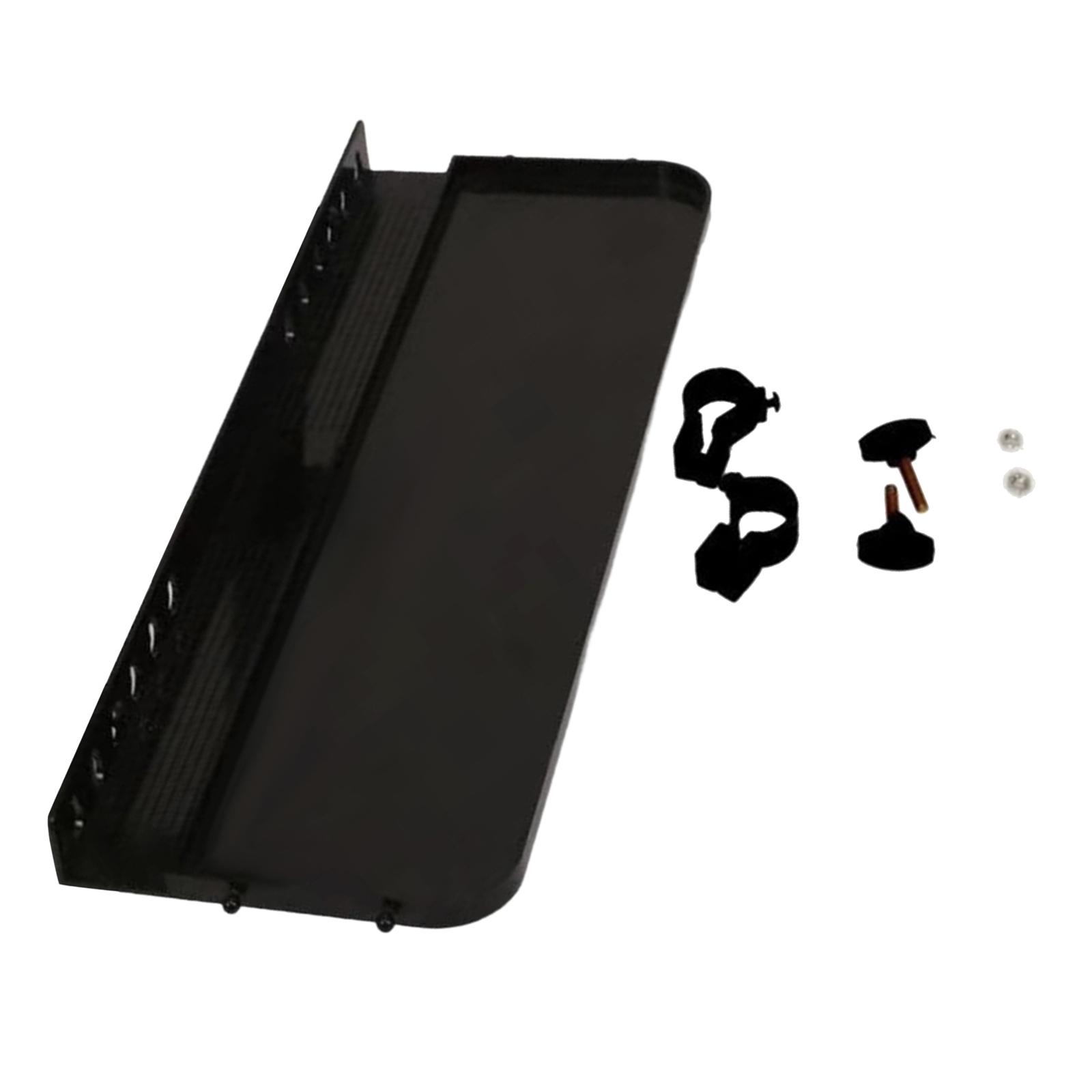 Magideal - Bandeja De Caballete Extraíble, Estante De Boceto De Reemplazo De Estante, Bandeja De Cepillos Multipropósito Portátiles Y Portátiles, Accesorios De P Negro