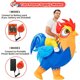 thumbnail image 3 of Disfraz Inflable Pollo JUROSAICA Adulto Ride On Gallo, 3 of 3