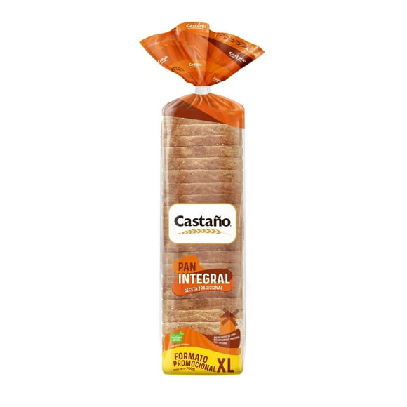 Pan de Molde Integral XL, 700 g