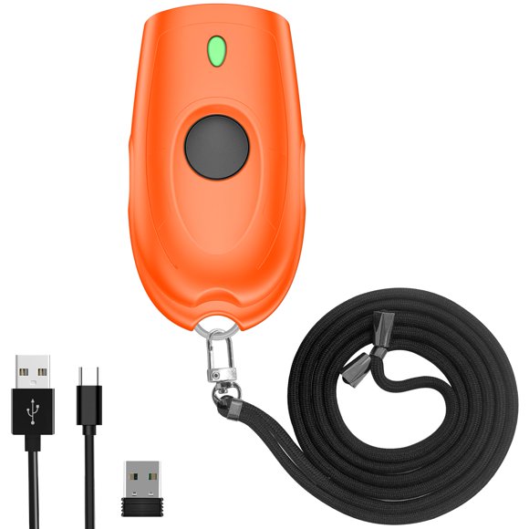 Escáner de códigos de barras symcode 2D Mini Bluetooth y USB Naranja