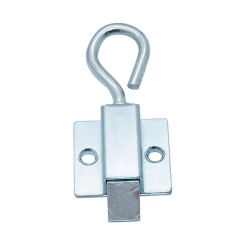 Magideal - Cerradura De Perno De Puerta Automática Cerradura De Cerrojo De Anillo De Tracción Cerradura De Deslizamiento Automática Engrosada Duradera Pasador De B