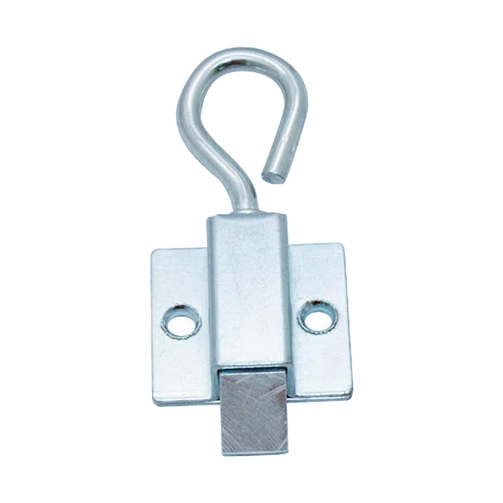 Magideal - Cerradura De Perno De Puerta Automática Cerradura De Cerrojo De Anillo De Tracción Cerradura De Deslizamiento Automática Engrosada Duradera Pasador De B