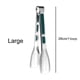 thumbnail image 1 of 1pc Non-Slip Stainless Steel Barbecue Tongs Meat Salad Bread Serving Clip Barbecue Grill Buffet Clamp BBQ Cooking Tools Kitchen Accessories, 1 of 4