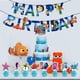 thumbnail image 5 of Decoraciones para pastel Fancigo de Buscando a Nemo, 25 piezas con topper para cupcakes, 5 of 5