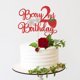 thumbnail image 5 of Adorno para pastel AROKIPPRY 2.º cumpleaños de fresa, 5 of 8