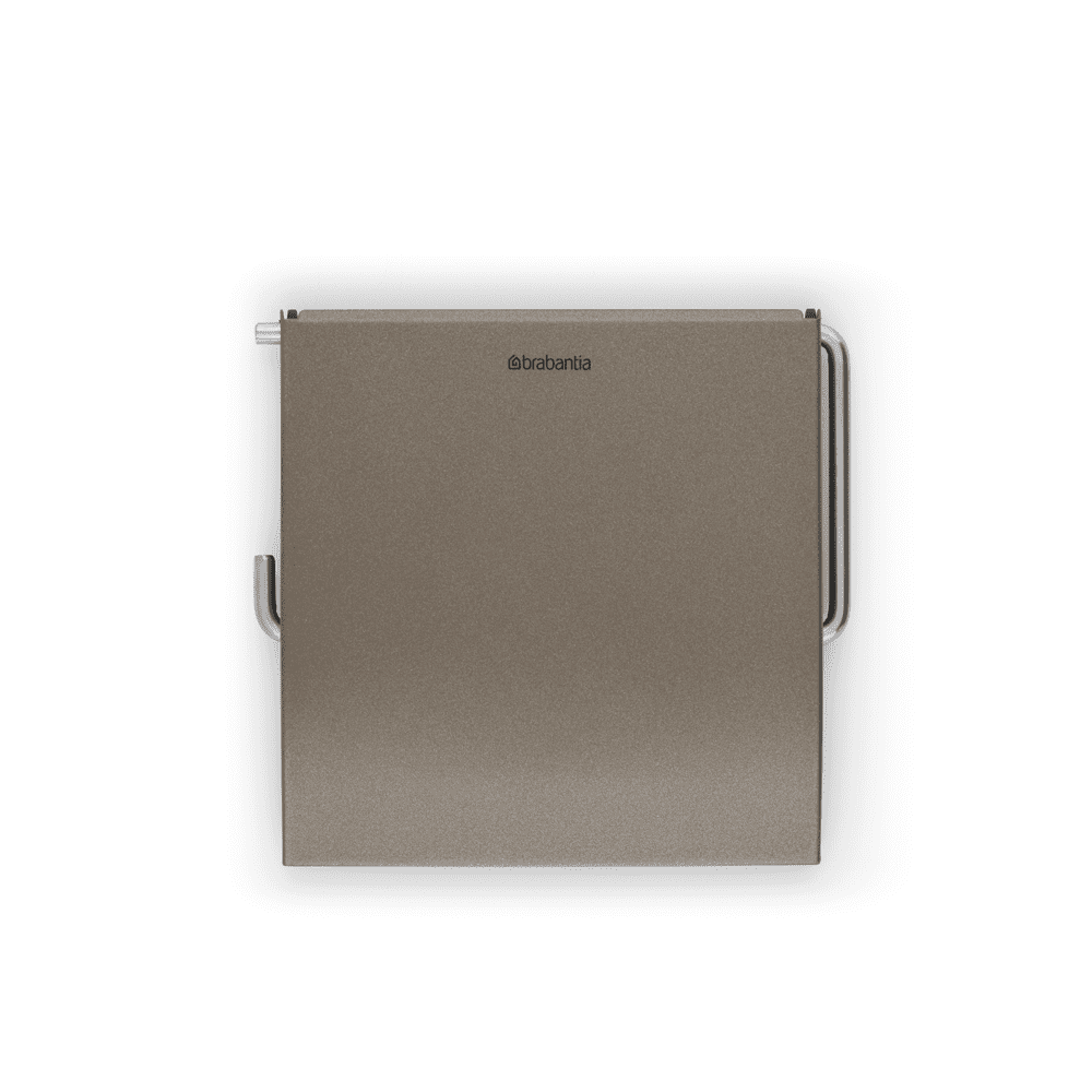 Brabantia - Porta Rollos De Papel Higiénico Renew Platinum