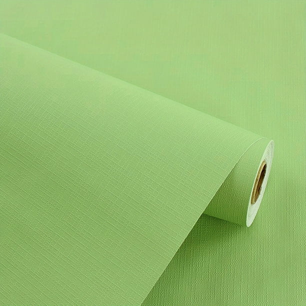 1 Roll Matte Solid Color Thickened Self-adhesive Wallpaper, Plain Texture Wallpaper, Waterproof And Oil-proof Countertop Wallpaper, Furniture Refurbishment Wallpaper, For Home Living Room/bedroom Wal