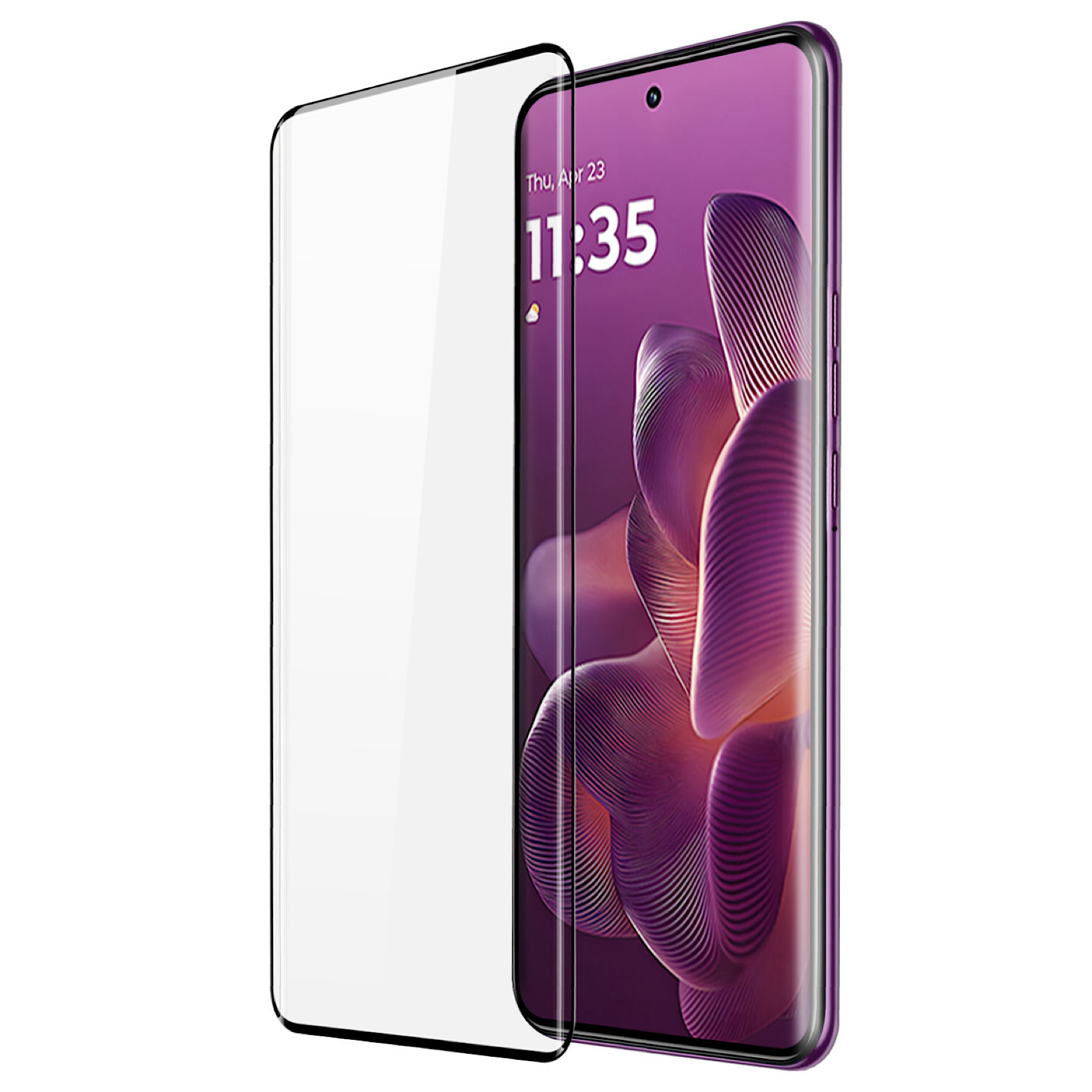 Genérico - Lamina De Vidrio Curva Para Motorola Edge 60 Pro 5G