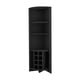 thumbnail image 1 of Bar Esquinero 8 Botelleros Y Portacopas Fm-002n - Negro, 1 of 4