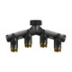thumbnail image 1 of Colector Valve Orbit 58970 de 4 vías con cierres, 1 of 4