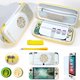 thumbnail image 1 of Bolsa de almacenamiento AARONMEI para Nintendo Switch OLED con carcasa protectora, protector de pantalla y accesorios, 1 of 3