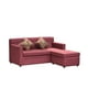 thumbnail image 1 of Seccional Eco Expres Tela 428 Color Vino rojo, 1 of 2