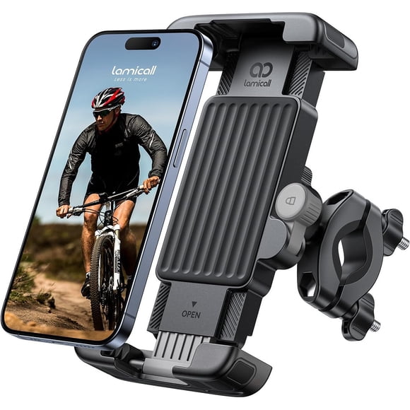 Lamicall Bike Motorcycle Phone Mount Holder 1s Quick Lock
