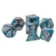 thumbnail image 5 of Dados De 7 Dados De Doble Color De 1,6 Cm Aptos Para Mazmorras Y Dragones DND RPG Suministros Verde Plata, 5 of 5