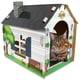 thumbnail image 1 of Casa de juegos Hideaway de cartón para gatos con rascador ASPCA, 1 of 7