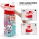 thumbnail image 4 of Baby RikiBotella de Agua con Tapa Pop Top de Un Toque, Acero Inoxidable, a Prueba de Fugas, para Deportes, Botella Infantil rosa 12 oz, 4 of 6