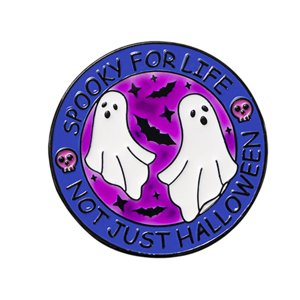Magideal - Broche Decorativo De Halloween * Broche De Halloween Pin De Halloween Decoración Broche Espeluznante Para Banquetes Mochilas Vestidos Bufandas Fiestas Estilo A