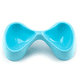 thumbnail image 1 of Plato Doble De Plástico Para Mascotas Azul, 1 of 1