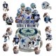 thumbnail image 1 of Set De 25 Toppers Para Pastel Y Cupcakes De Los Cowboys, 1 of 6