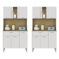 Movelaria - Combo 2 Muebles De Cocina Kyra K06X2