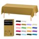 thumbnail image 1 of Paquete de 12 manteles desechables D&Z 137 cm × 274 cm Dorado, 1 of 7