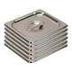 thumbnail image 1 of Tapa Gastronómica GN 1/6 Acero Inox. Pack 6 Unidades, 1 of 6
