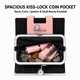 thumbnail image 5 of Billetera tipo clutch VNFIOEI Floral Kiss-Lock con bolsillo para monedas, 5 of 6