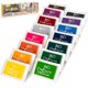 thumbnail image 1 of Set de Almohadillas de Tinta MERDTTES 15 Colores Lavables, 1 of 8