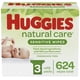 thumbnail image 1 of Toallitas para bebés Huggies Natural Care Sensitive, sin perfume, 624 toallitas, 1 of 2